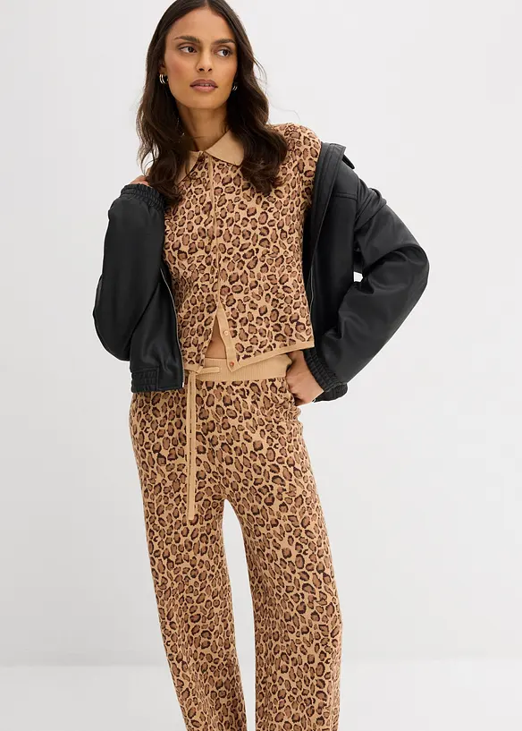 Leggings av strikk, bonprix