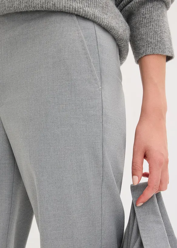 Pull on-bukse med oppbrett, bonprix