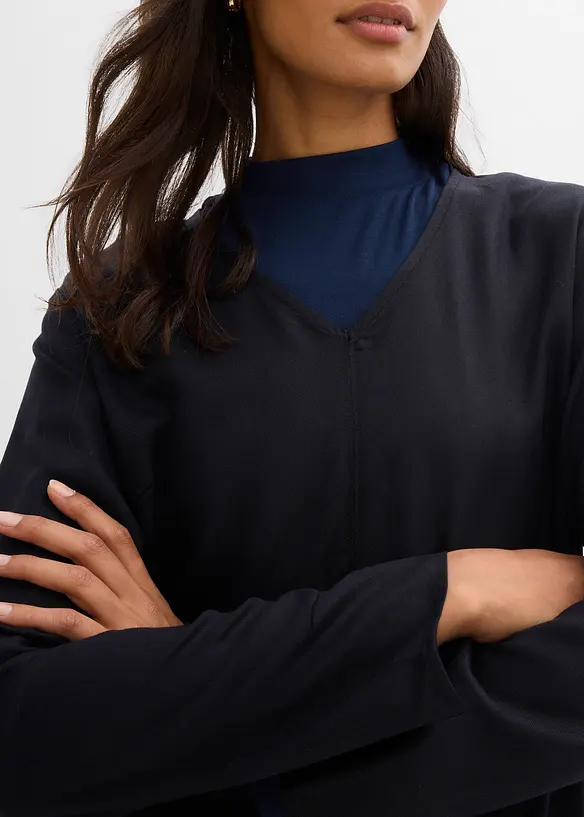 Twillkjole av lett lyocell, bonprix