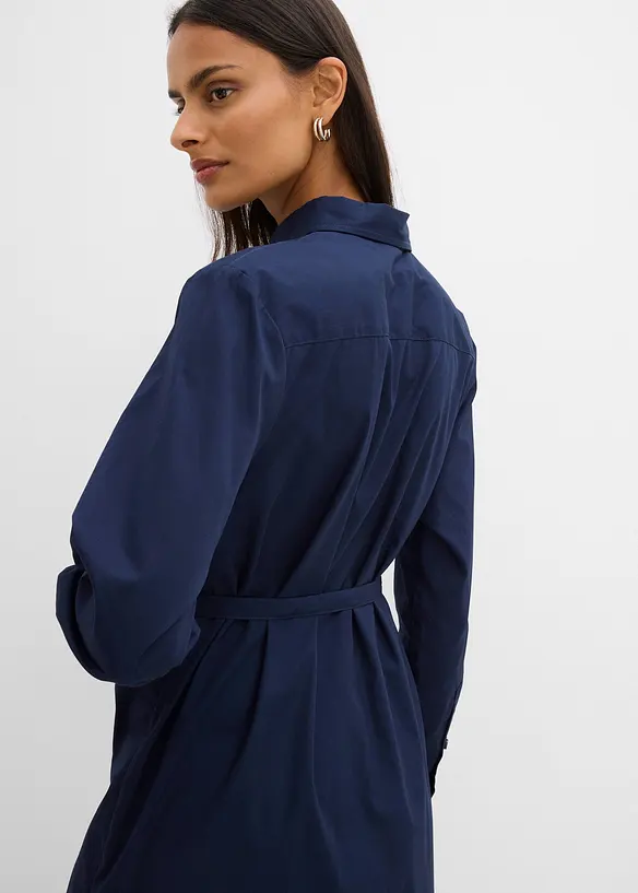 Midikjole i 100% økologisk bomull, bonprix