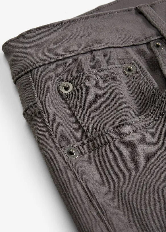 Regular Fit-bukse i varmende materiale med stretch, Straight, bonprix