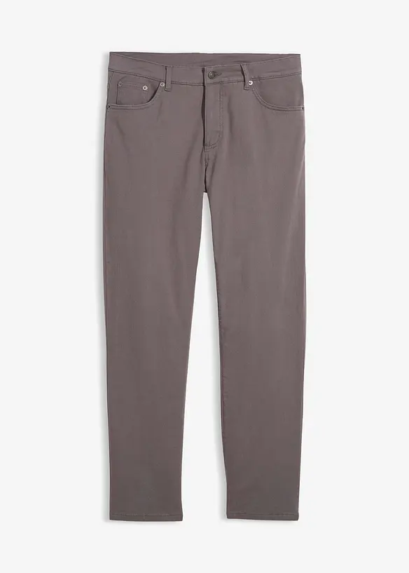 Regular Fit-bukse i varmende materiale med stretch, Straight, bonprix