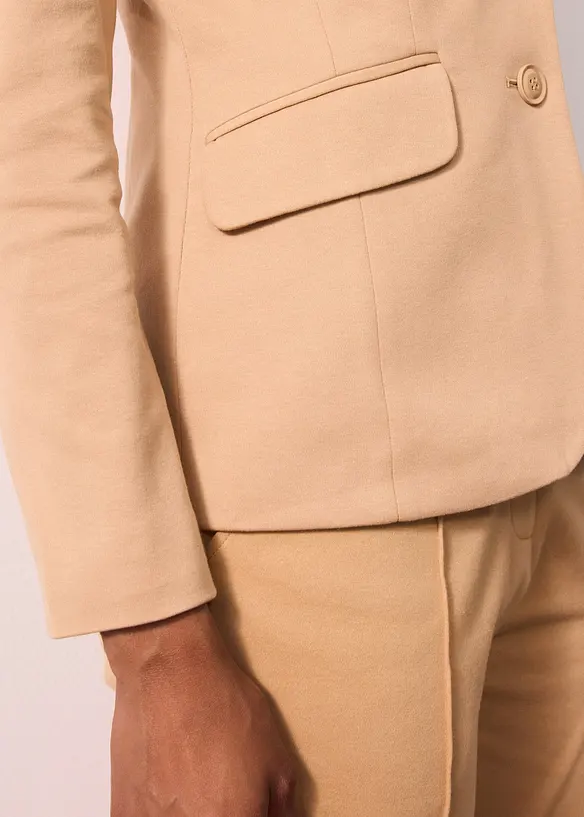 Jersey-blazer i bomull, bonprix