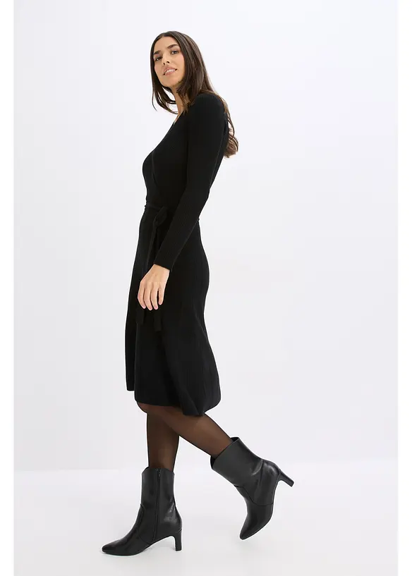 Strikket kjole, bonprix