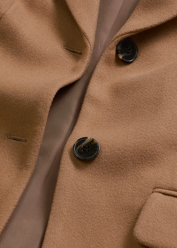 Kåpe i blazer-look, bonprix