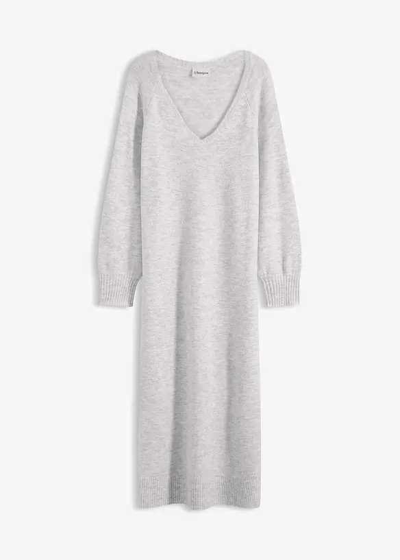 Legglang, oversized og strikket kjole, bonprix