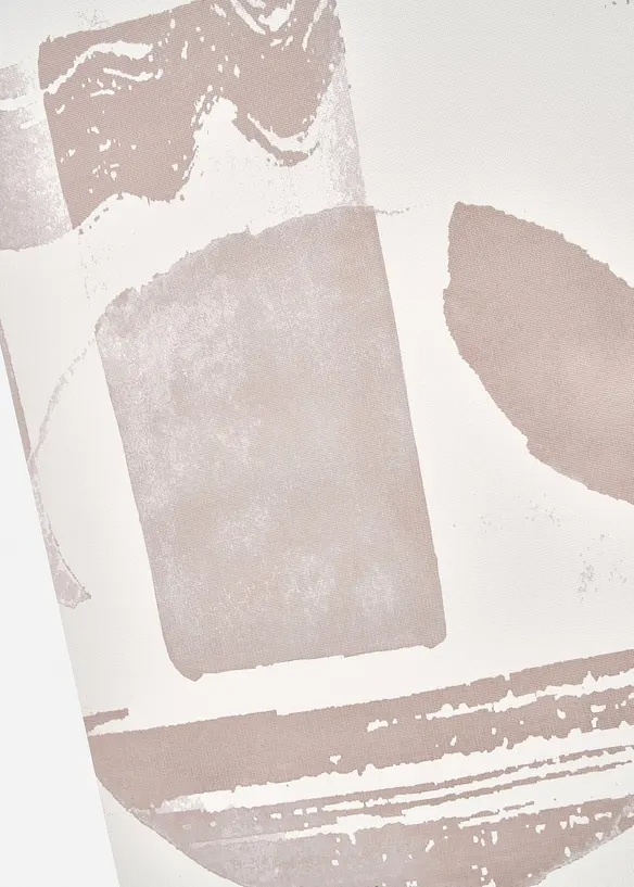 Ugjennomsiktig panelgardin med mønster (1-pack), bonprix