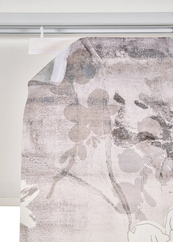 Ugjennomsiktig panelgardin med mønster (1-pack), bonprix