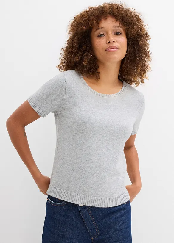 Kortermet genser, bonprix