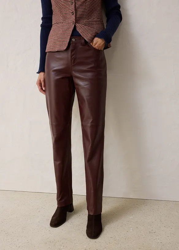 Skinnbukse i lammenappa, bonprix