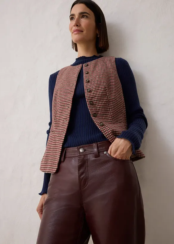 Skinnbukse i lammenappa, bonprix