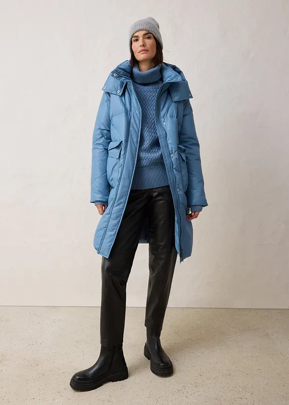 Dunkåpe med resirkulert dun, vannavvisende, bonprix