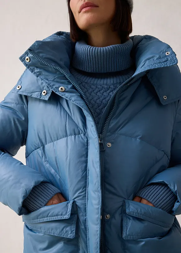 Dunkåpe med resirkulert dun, vannavvisende, bonprix