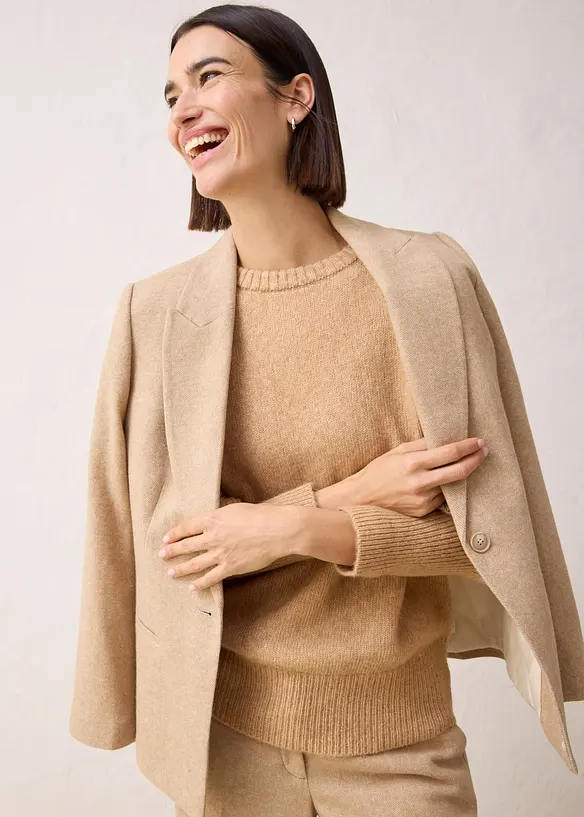 Genser med ull, bonprix