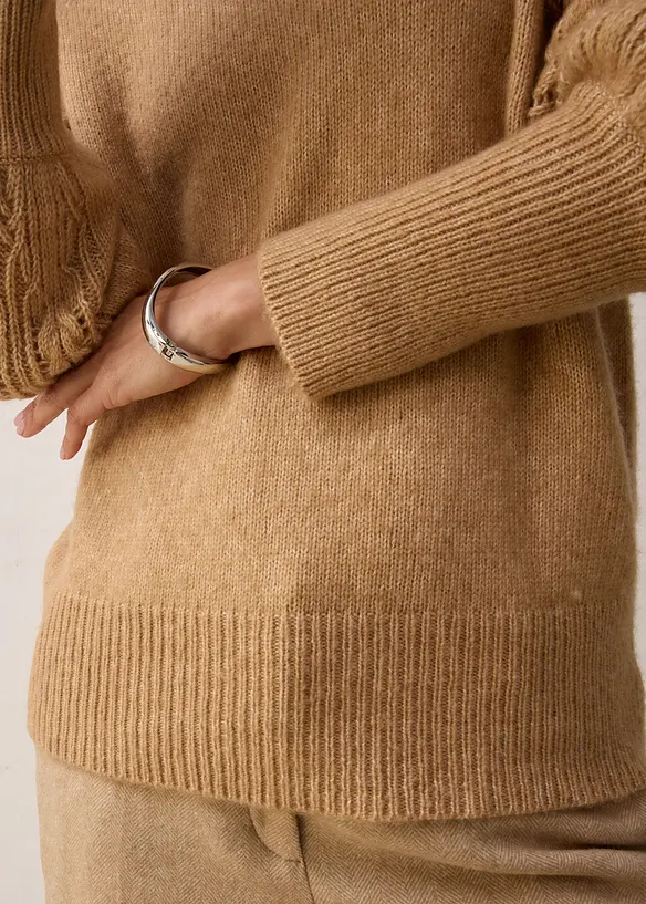 Genser med ull, bonprix