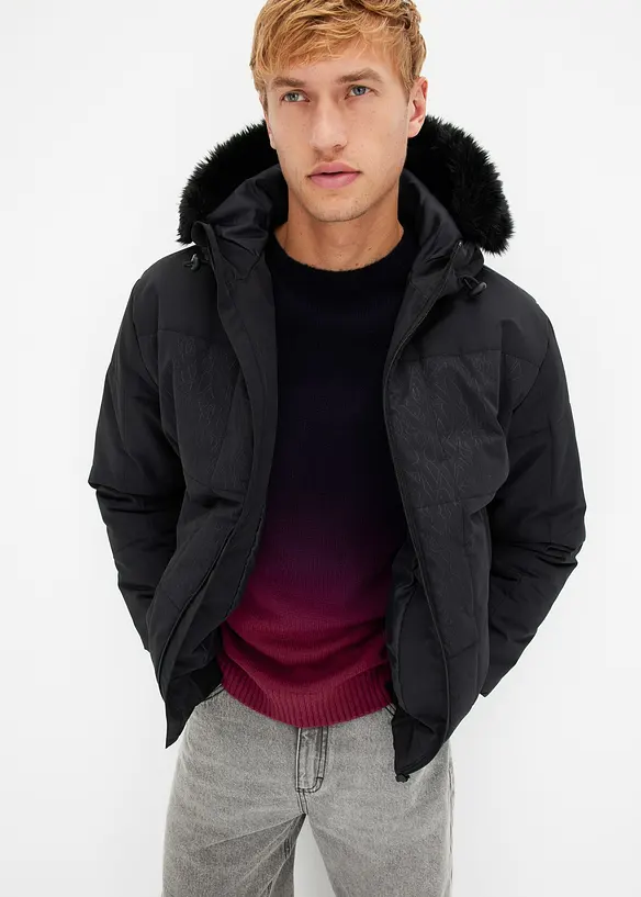 Genser i finstrikk med fargegradering, bonprix