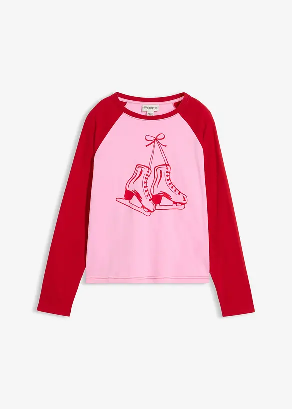 Raglangenser i 100% økologisk bomull, bonprix