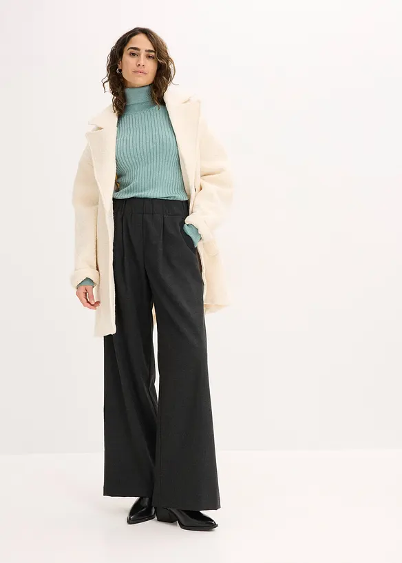 Ribbestrikket genser, bonprix