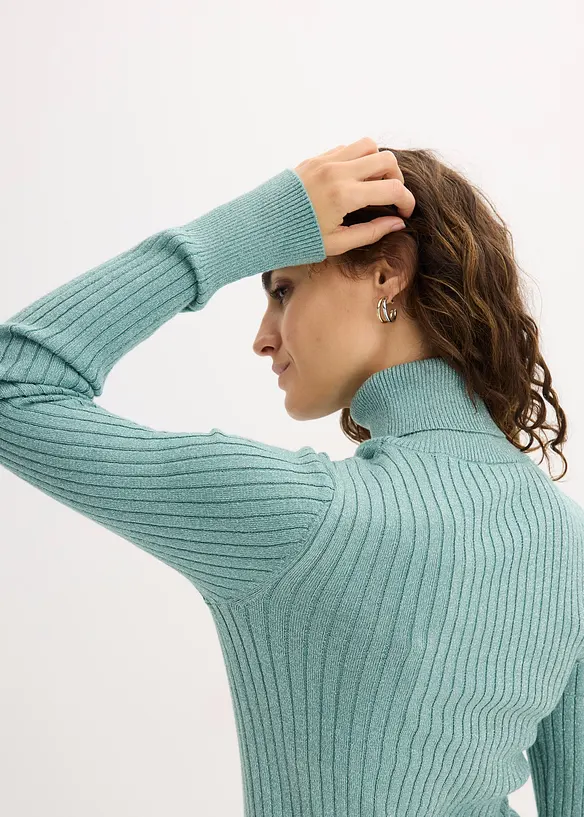 Ribbestrikket genser, bonprix