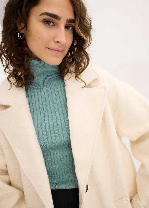 Ribbestrikket genser, bonprix