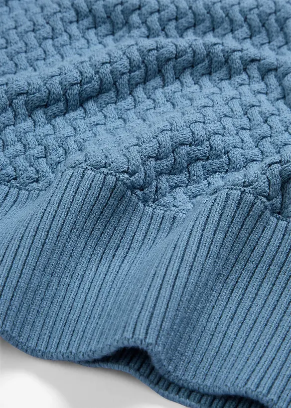 Pologenser med merinoull, bonprix