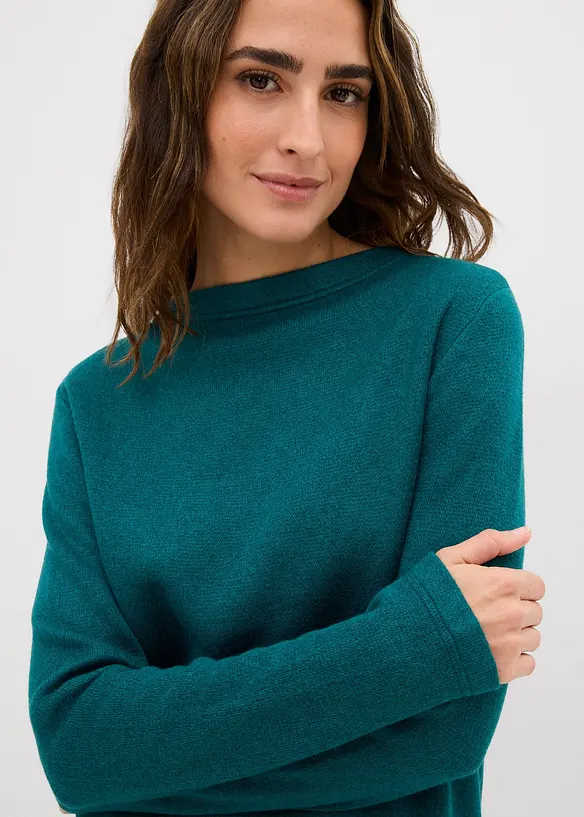 Figurnær, strikket topp, bonprix