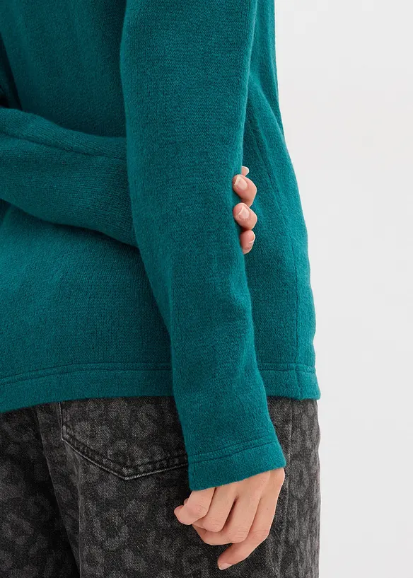 Figurnær, strikket topp, bonprix