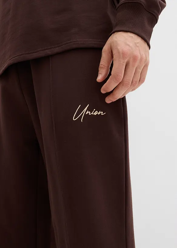 Joggedress i 100% bomull, Loose Fit (2-delt sett), bonprix