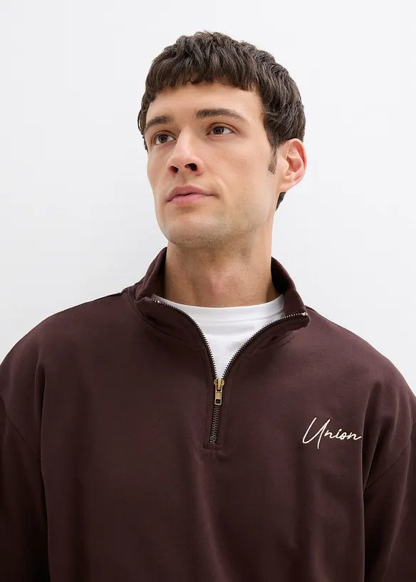 Joggedress i 100% bomull, Loose Fit (2-delt sett), bonprix