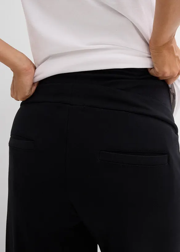 Vid mammabukse i behagelig Punto di Roma-materiale, bonprix