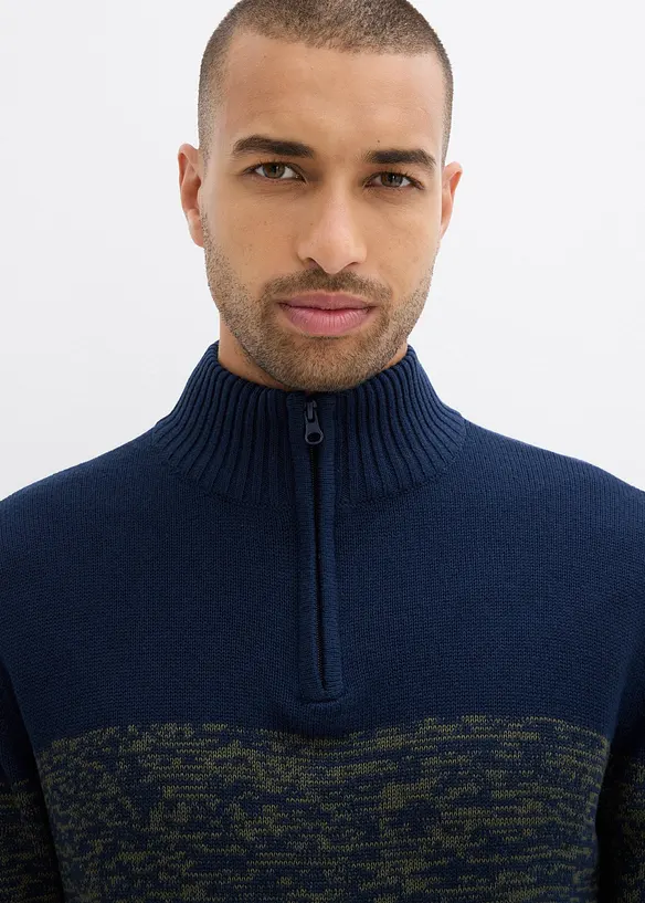 Troyer-genser med bomull, bonprix