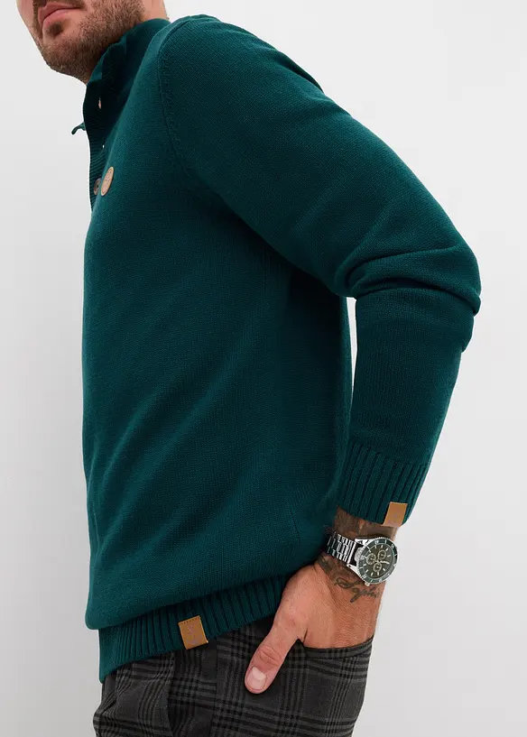 Genser i 100% bomull, bonprix