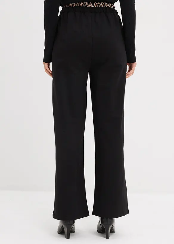 Vid sweatbuke med kontrastlinning, bonprix