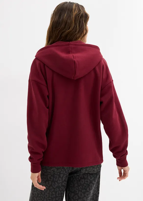 Oversized sweatjakke, bonprix