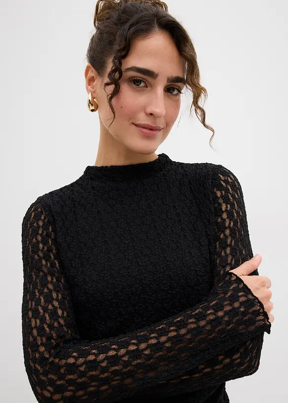 Blondekjole med snipper i falden, bonprix