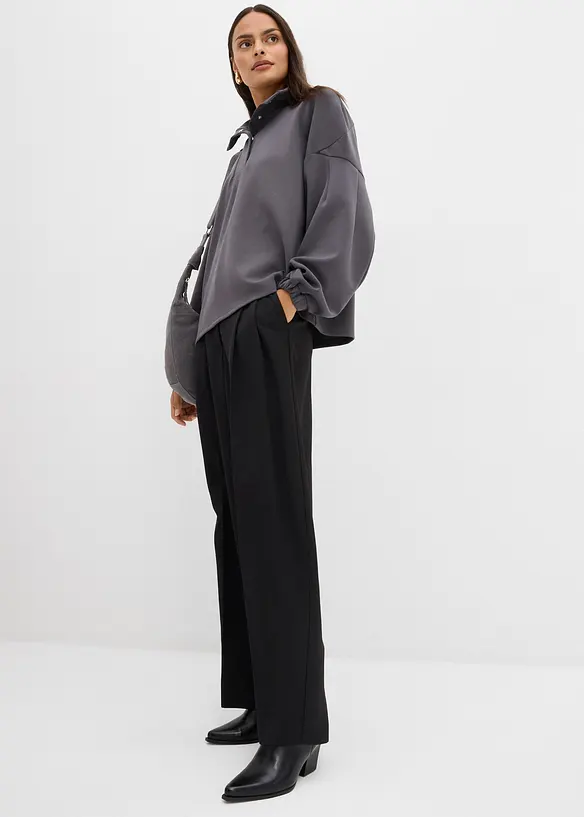 Oversized sweatshirt av scuba, bonprix