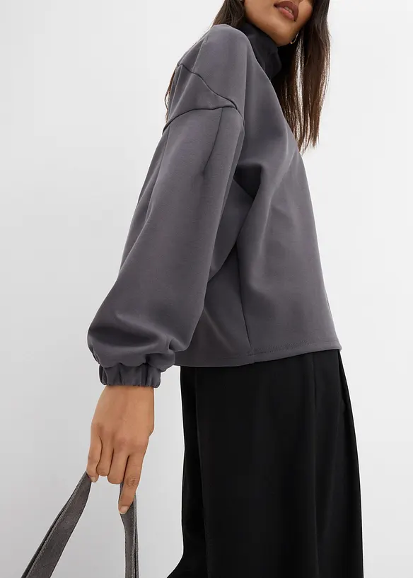 Oversized sweatshirt av scuba, bonprix