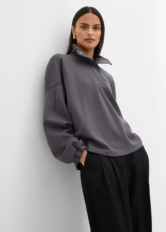Oversized sweatshirt av scuba, bonprix