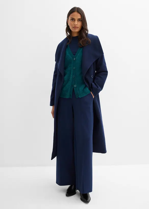 Strikkejakke av viskosemiks, bonprix