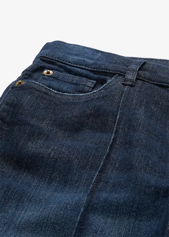 Wide Leg-jeans Mid Waist, bonprix