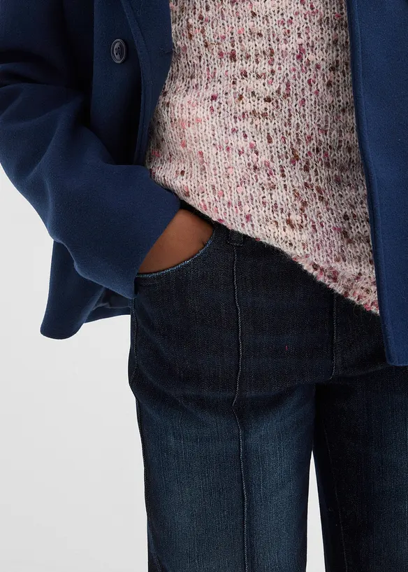 Wide Leg-jeans Mid Waist, bonprix