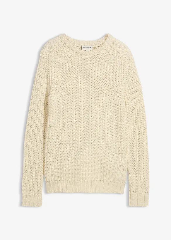 Grovstrikket genser, bonprix