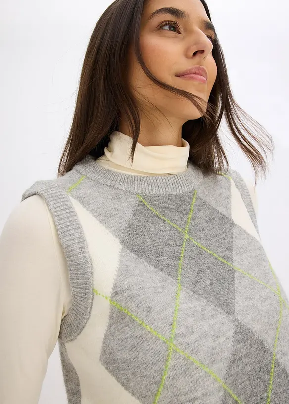 Strikket vest, bonprix