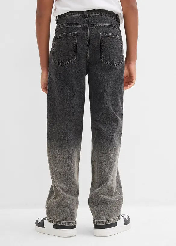 Loose Fit-jeans med fargegradering, Straight, bonprix