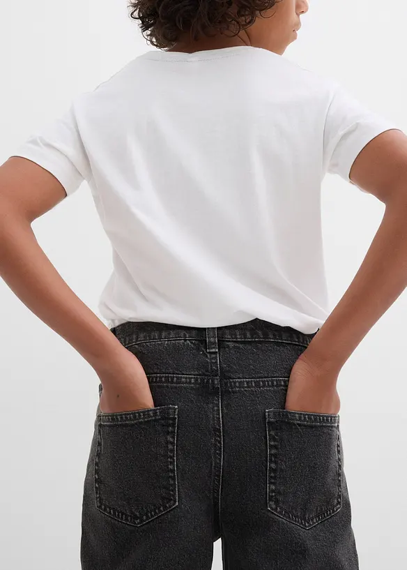 Loose Fit-jeans med fargegradering, Straight, bonprix