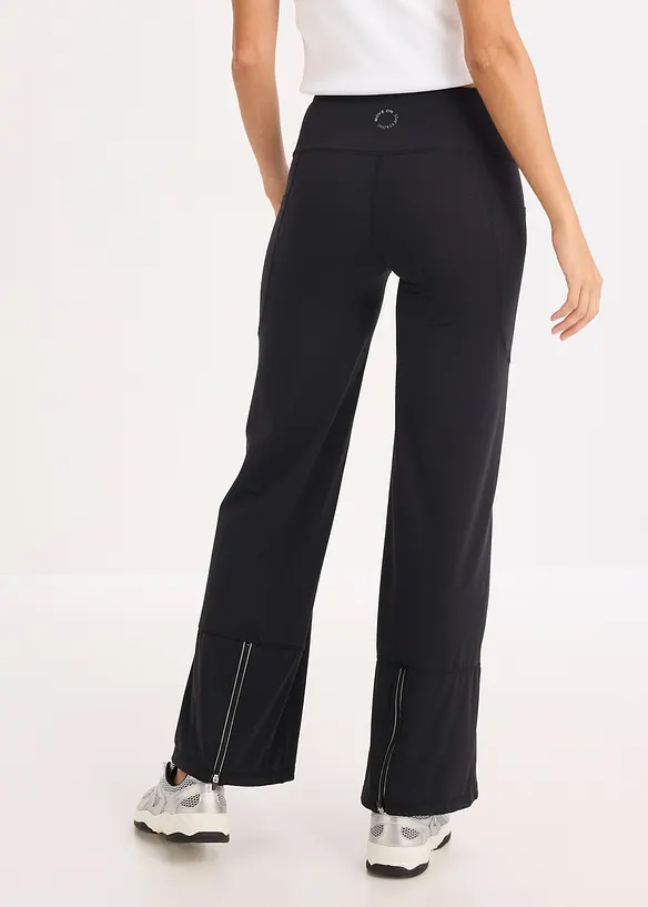 Komfort-treningsbukse med regulerbar benvidde, bonprix