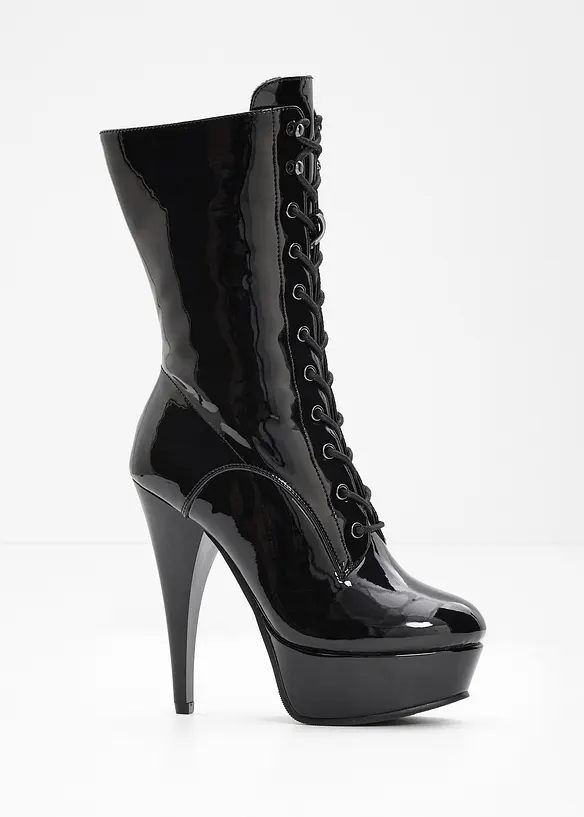 Ankelstøvletter med platå, bonprix