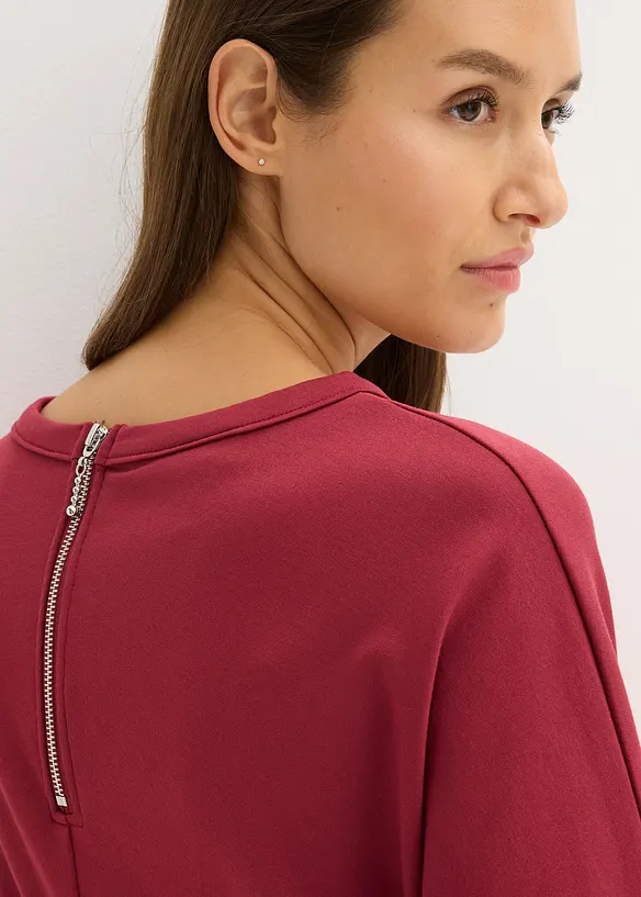 Midikjole i behagelig Punto di Roma-materiale, bonprix