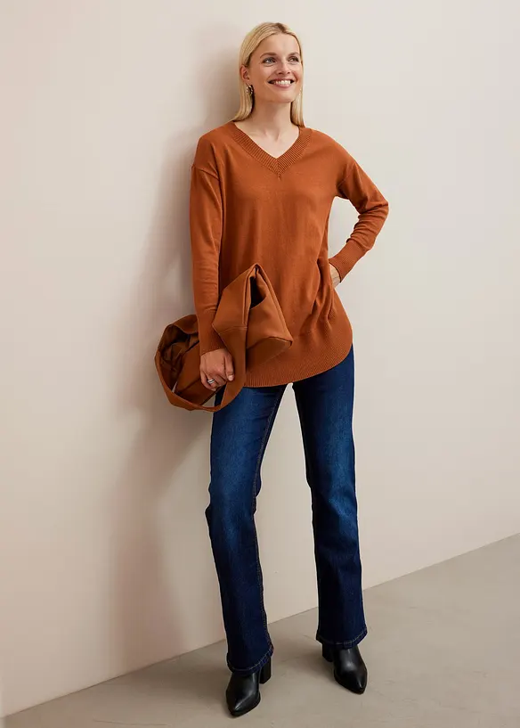 Bootcut-jeans Mid Waist, Stretch, bonprix