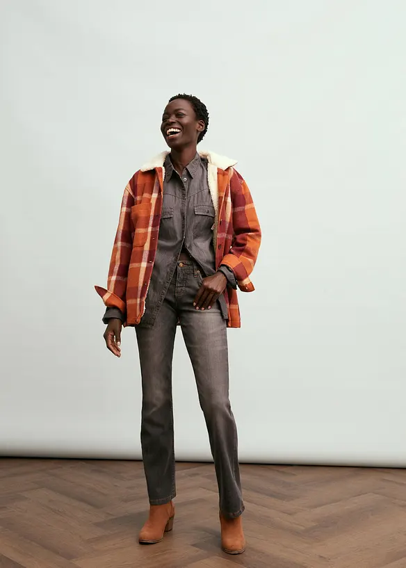 Bootcut-jeans Mid Waist, Stretch, bonprix